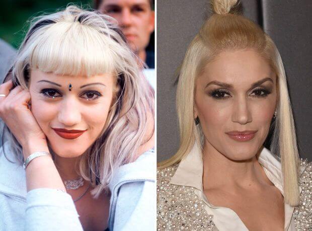Gwen Stefani Before and After