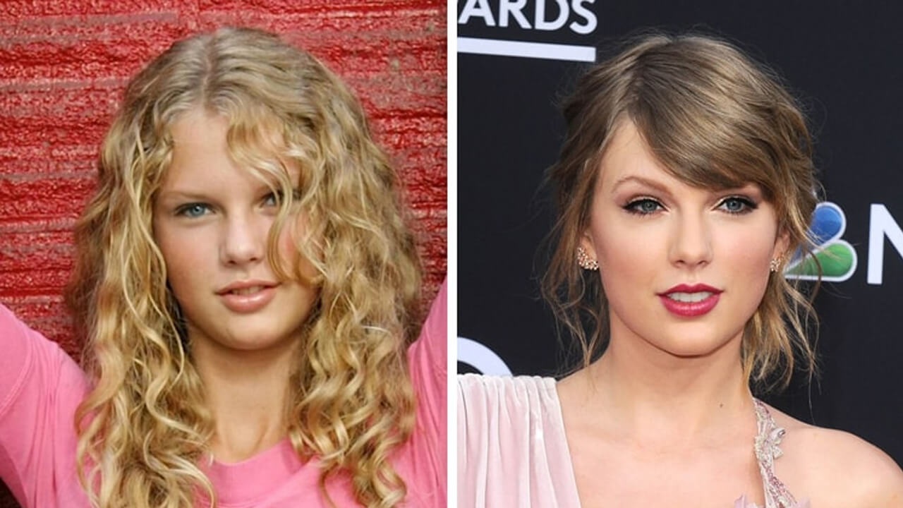 Taylor Swift Before and After