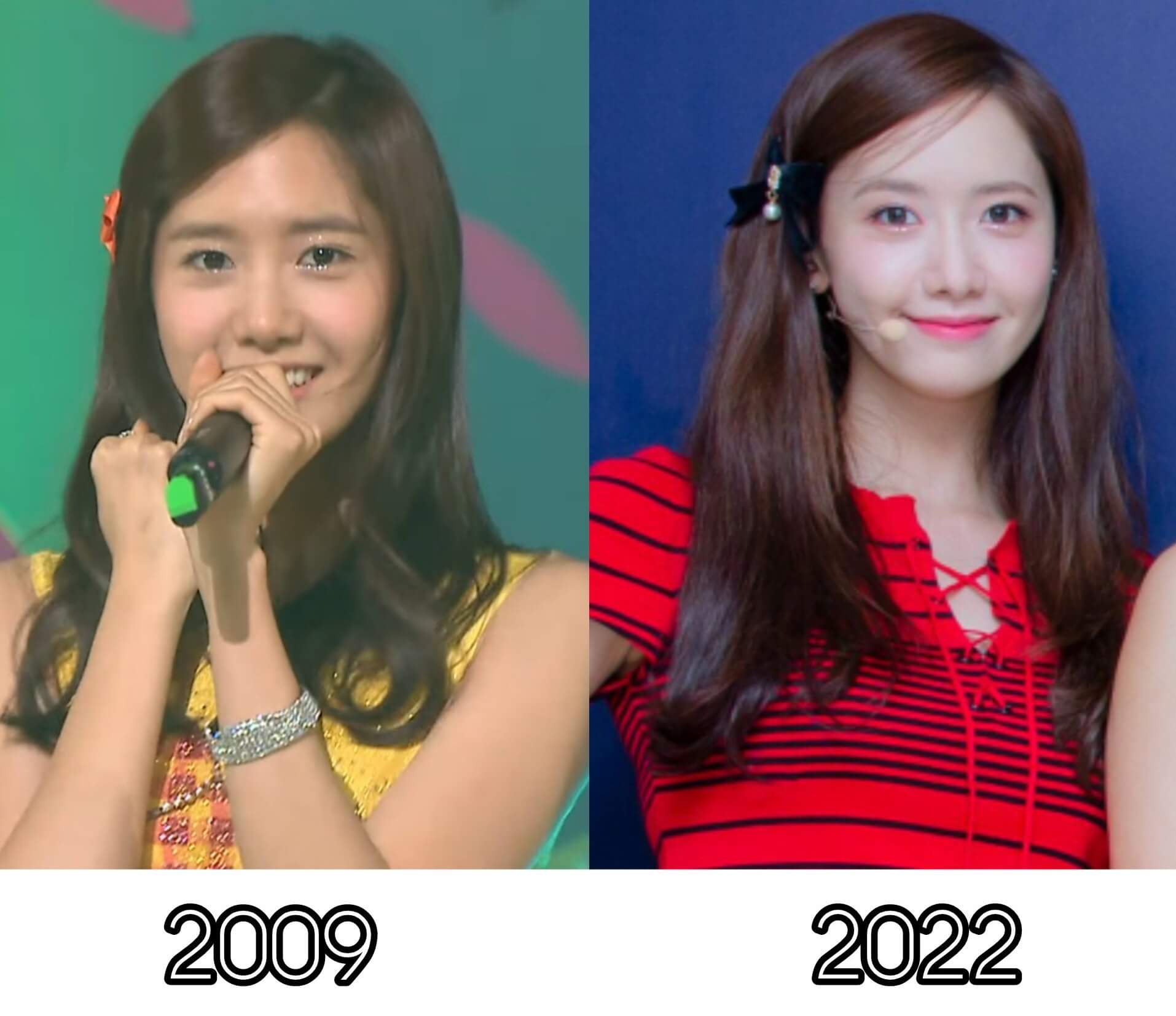 Yoona 2009 - 2022 years