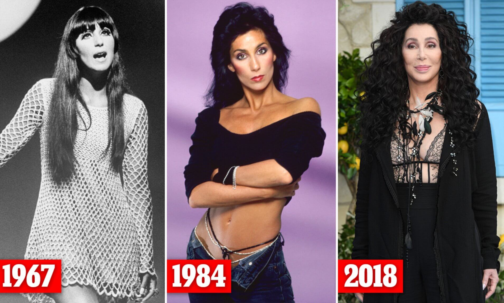 Cher Before and After