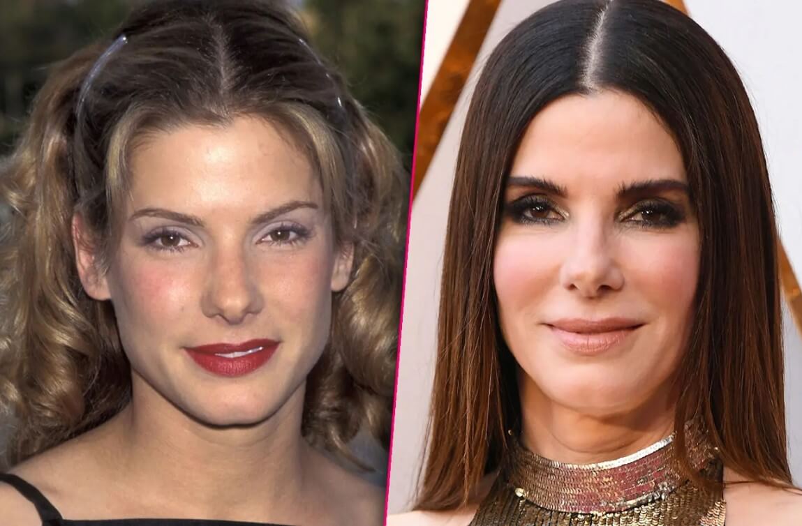 Sandra Bullock Before and After