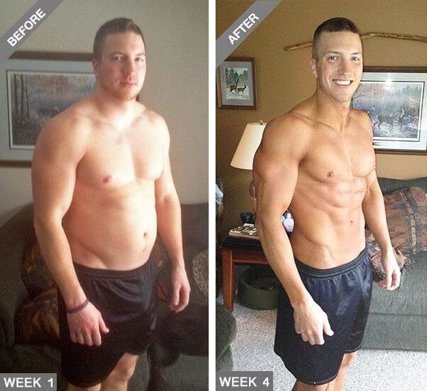 Creatine Before and After Men