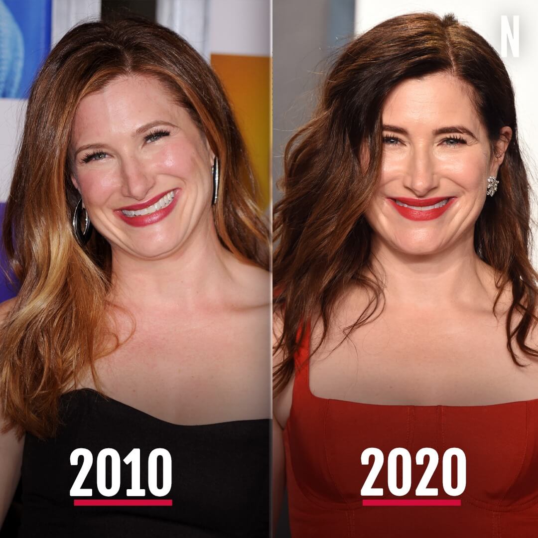 Kathryn Hahn Before and After