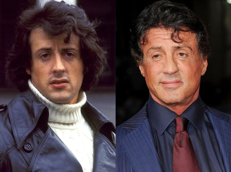 Sylvester Stallone Then and Now