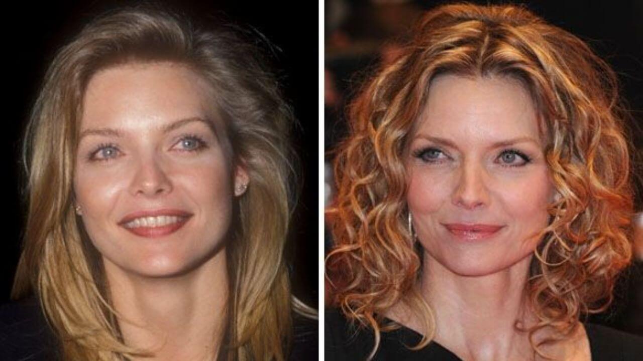 Michelle Pfeiffer Then and Now