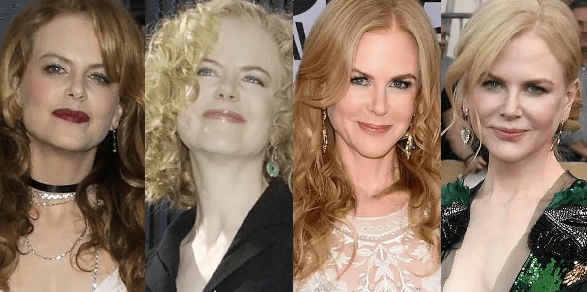 Nicole Kidman Evolution