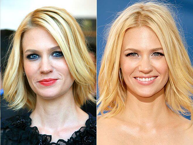 January Jones Before and After