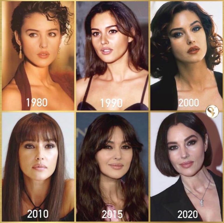 Monica Bellucci Plastic Surgery: Before and After ...