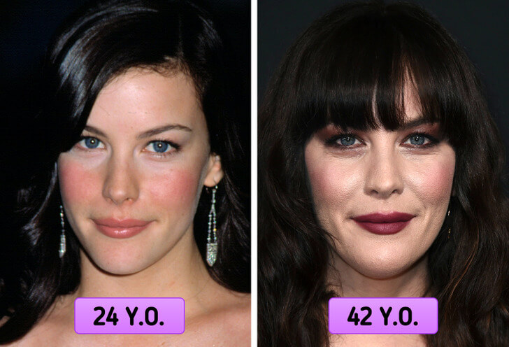 Liv Tyler Before and After