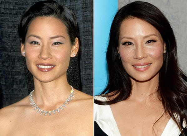 Lucy Liu Before and After
